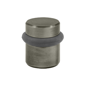 1.5 in. Round Universal Floor Bumper, Antique Nickel - Solid