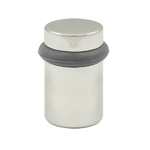 UFB5000U14 2 in. Round Universal Floor Bumper- Bright Nickel - Solid