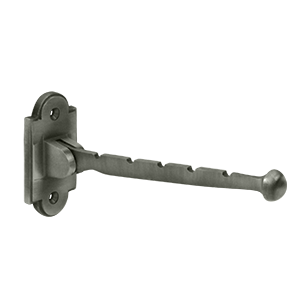 VH65U15A 7 in. Projection Valet Hook, Antique Nickel - Solid