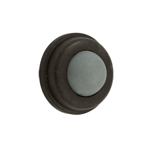1 in. Diameter Flush Bumper, Oil Rubbed Bronze - Solid