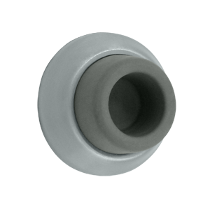 WB178U26D 1.87 in. Diameter Flush Bumper- Satin Chrome - Solid
