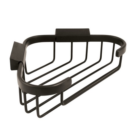 WBC8570U10B 8.5 in. Corner Wire Basket, Oil Rubbed Bronze - Solid Brass