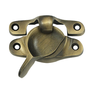 WLS9U5 1.06 x 3 in. Window Sash Lock, Antique