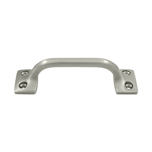 WP026U15 4 in. Multiple Use Pull- Satin Nickel - Solid