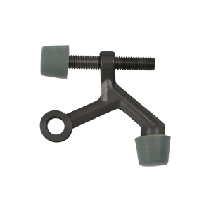 Hinge Mounted Pin Stop, Oil Rubbed Bronze - Zinc Die-Cast