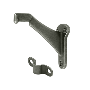 Picture of Deltana ZHRBB325U15A 3.25 in. Projection Hand Rail Brackets- Antique Nickel - Zinc 