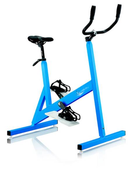 Picture of Wike-Up 21 lbs Fitness Aquabike- Blue