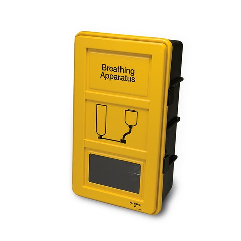 Industries  SCBA Deluxe Wall Case - Yellow