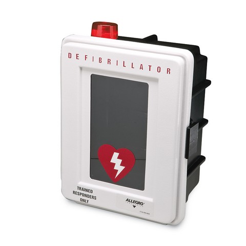 Picture of Allegro 4400-DS Plastic Defibrillator Wall Case with Alarm & Strobe