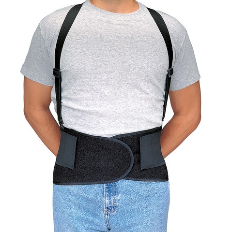 Picture of Allegro 7176-02 Economy Belt Back Support- Medium - 32 to 38 in.
