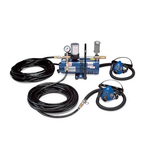Picture of Allegro 9215-02 Two-Worker Half Mask System Hose- 100 ft.