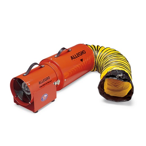 Picture of Allegro 9534-15 8 in. AC Metal COM-PAX-IAL Blower with 15 ft. Ducting & Canister Assembly