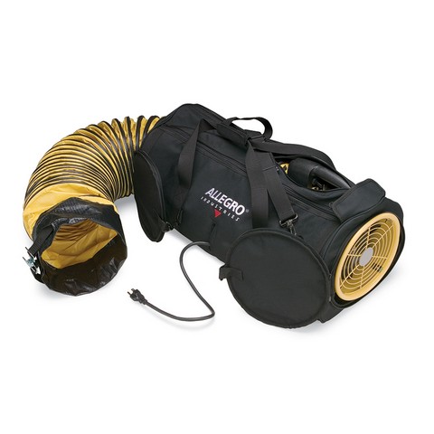 Air Bag 8 in. Blower with Ducting- 15 ft.
