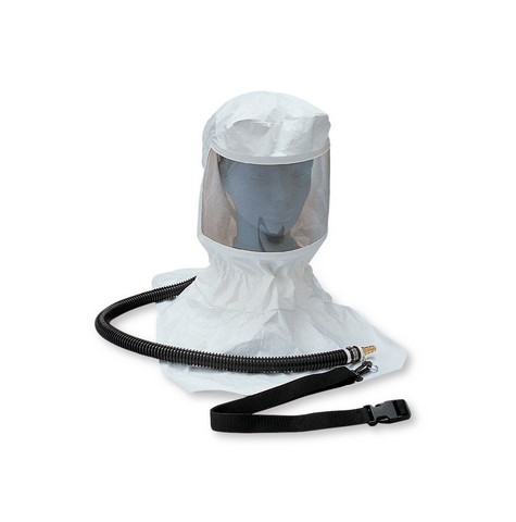 Picture of Allegro 9910 Tyvek Hood CF SAR Assembly OBAC Fitting- Belt- Clip & Suspension