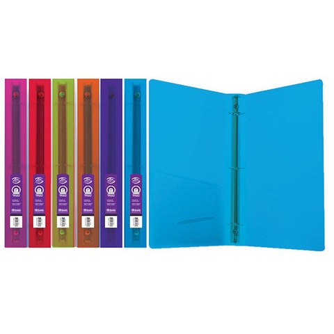 Bazic    1" Glitter Poly 3-Ring Binder w/ Pocket  Case of 48