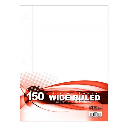 Picture of Bazic 568  W/R 150 Ct. Filler Paper Pack of 24 