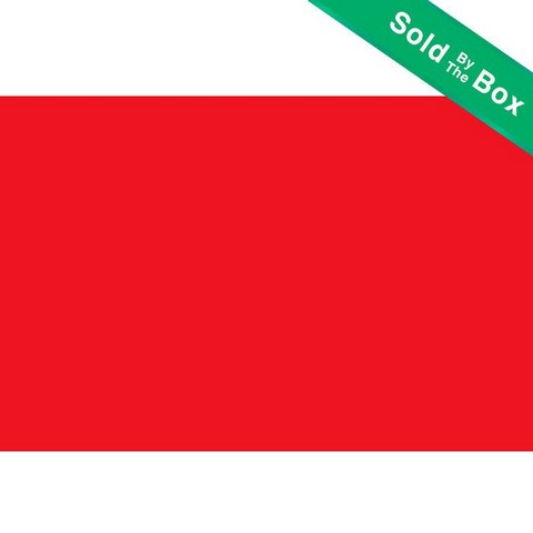 Bazic 20" X 30" Red Foam Board Case of 25