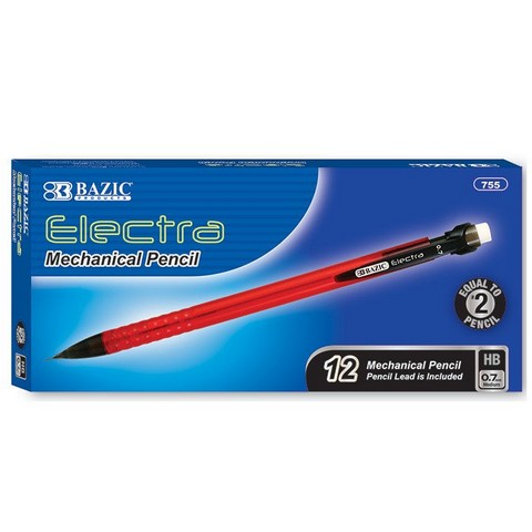 Picture of Bazic 755  Electra 0.7 mm Mechanical Pencil (12/Box) Pack of 12 
