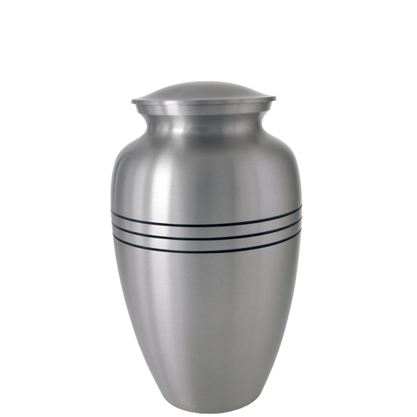 Picture of Memorial Gallery 7952D 6 in. Traditional Pewter Sharing Cremation Urn
