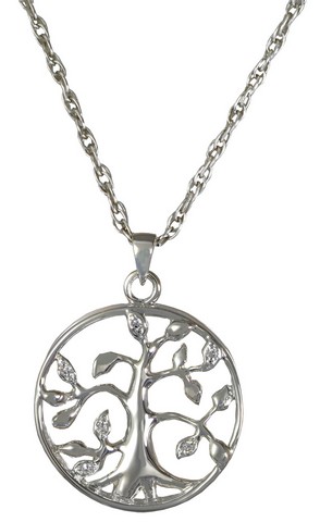 3719s Cremation Jewelry Tree of Life Sterling Silverv