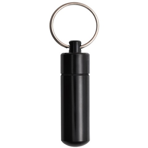 Picture of Memorial Gallery black Cremation Keychain Aluminum Black Keychain