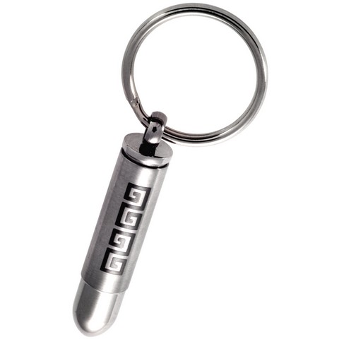 Picture of Memorial Gallery MG3270- Aztec Bullet Cremation Keychain Bullet with Aztec Design