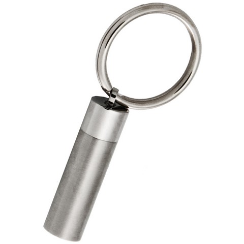 Picture of Memorial Gallery MG-3241 Plain Cylinder Cremation Keychain Plain Cylinder