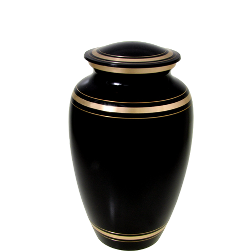 Picture of Memorial Gallery 8061 3 in. Black Gold Urn 