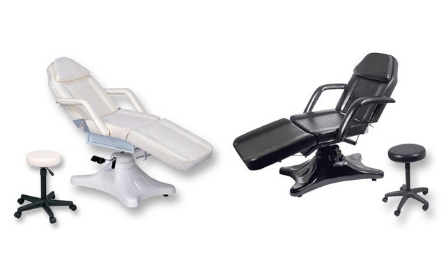 Hydraulic Chair with Stool