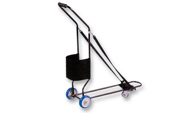 Portable Bed Carrying Cart - Black - Lightweight Design - Easy Transport