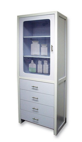 Spa Cabinet with 4 Sliding Drawers