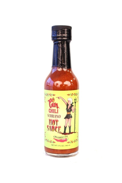Picture of Cin Chili Serrano Hot Sauce - Case of 12