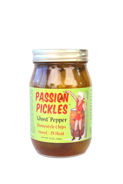 Picture of Cin Chili Passion Pickles Ghost Pepper - Case of 12