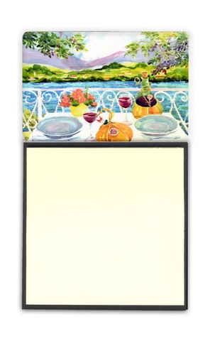 Afternoon of Grape Delights Wine Sticky Note Holder