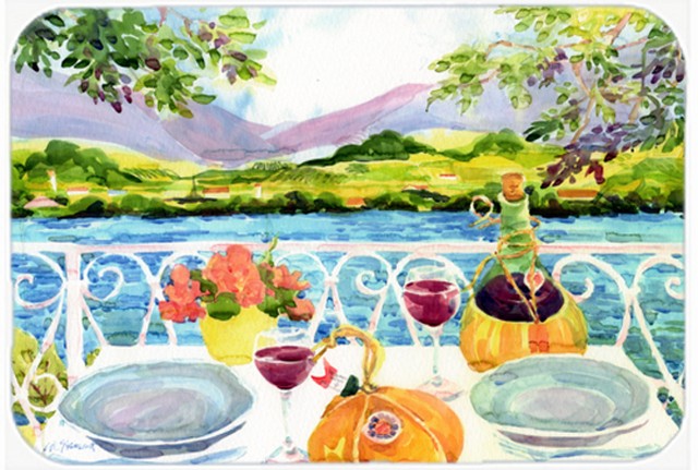 Afternoon of Grape Delights Wine Mouse Pad, Hot Pad or Trivet