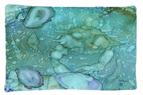 Abstract Crabs & Oysters Fabric Standard Pillowcase