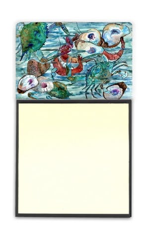 Watery Shrimp, Crabs & Oysters Sticky Note Holder