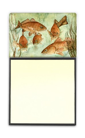 Red Fish Swim Sticky Note Holder