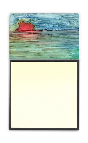 Abstract Sunset on the Water Sticky Note Holder