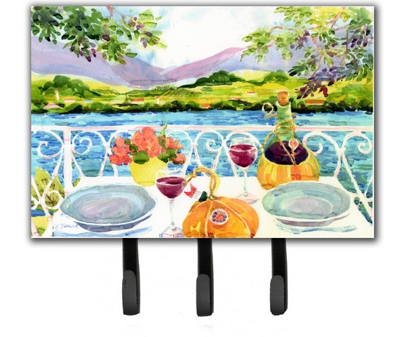 Picture of Carolines Treasures 6139TH68 Afternoon of Grape Delights Wine Leash or Key Holder