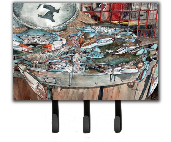 Basket Full of Blue Crabs Leash or Key Holder