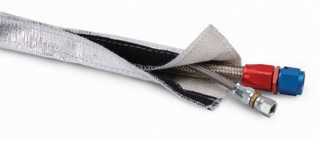 Heat Shroud Spool, Aluminized Sleeving, 2.5 in. x 3 ft.