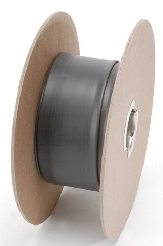 High-Temperature 3-1 Ratio Heat Shrink Tube Spool, Black - 24 mm x 50 ft.