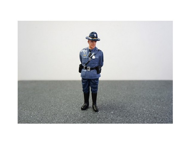 Picture of American Diorama 16160 State Trooper Craig Figure for 1-24 Diecast Model Cars