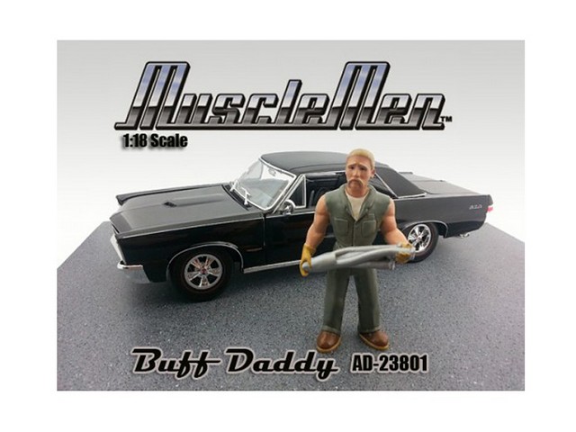 Picture of American Diorama 23801 Musclemen Buff Daddy Figure for 1-18 Diecast Car Models