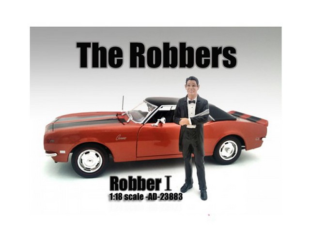 Picture of American Diorama 23883 The Robbers Robber I Figure for 1-18 Scale Models