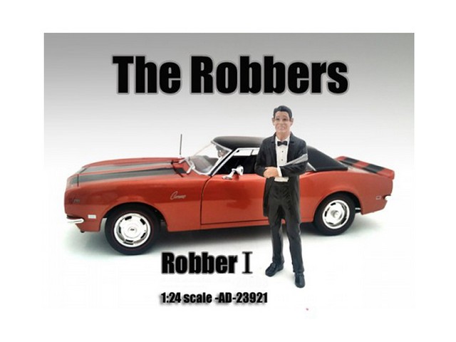 Picture of American Diorama 23921 The Robbers Robber I Figure for 1-24 Scale Models