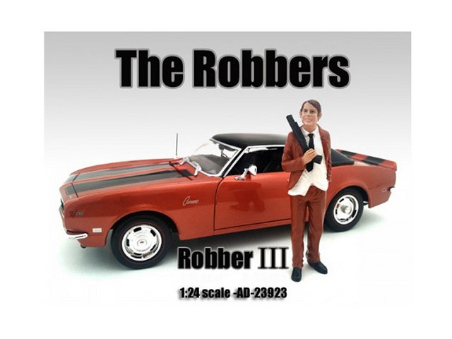 Picture of American Diorama 23923 The Robbers Robber III Figure for 1-24 Scale Models