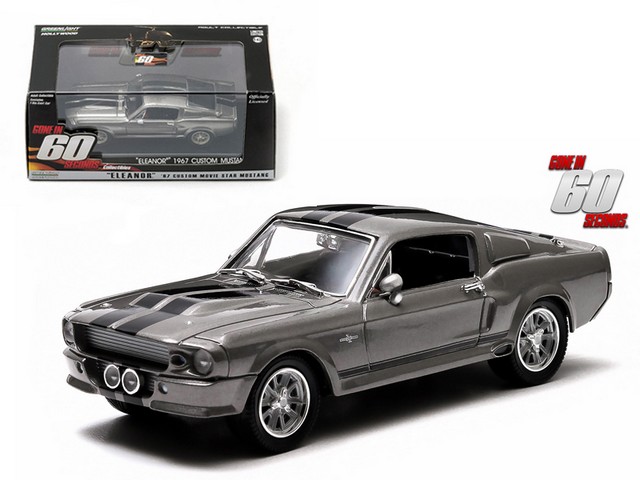 86411 1967 Ford Shelby Mustang GT500 Eleanor Gone in Sixty Seconds Movie 2000 1-43 Diecast Car Model -  GreenLight