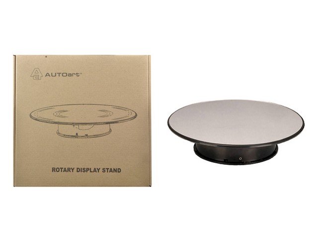 AUTOart 98016 Accessories: Rotary Display Stand, Mirror Surface, Medium